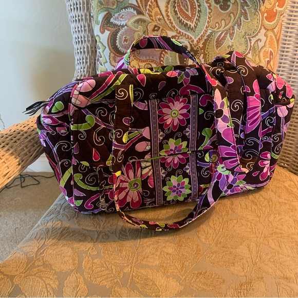 Vera Bradley Cotton Weekender; Shoulder, Satchel, Duffel, Travel,… - Picture 8 of 12